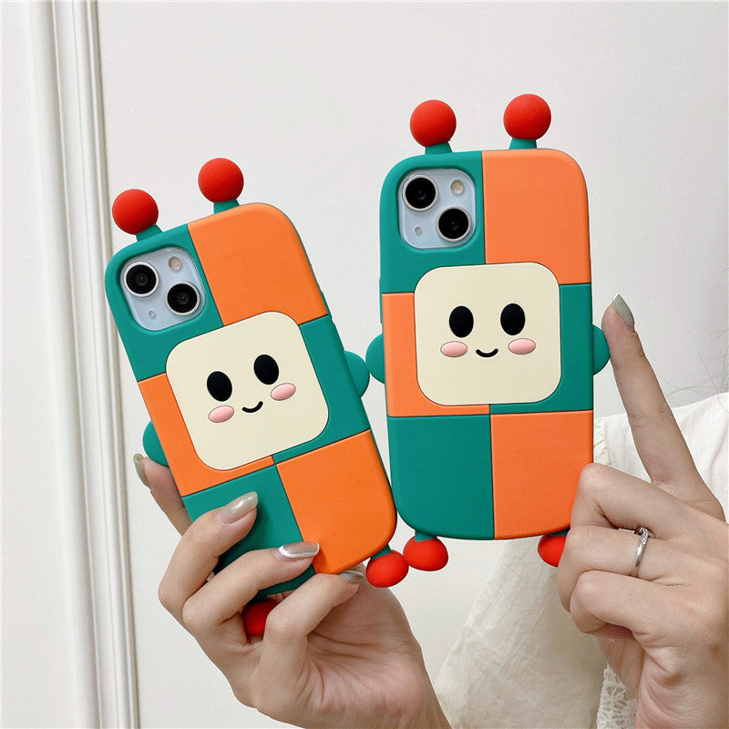 Fashion Personality Robot Silicone Phone Shell - Hiccupzz