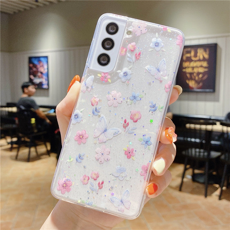 Fashion Minimalist Floral Phone Case Protector