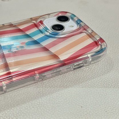 Ins Irregular Plaid Striped Phone Case Simple - Hiccupzz