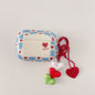 Grid Protective Case Silicone Earphone Shell Pendant - Hiccupzz