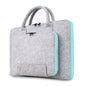 Fashion Felt Laptop Bag Multicolor Handheld - Hiccupzz