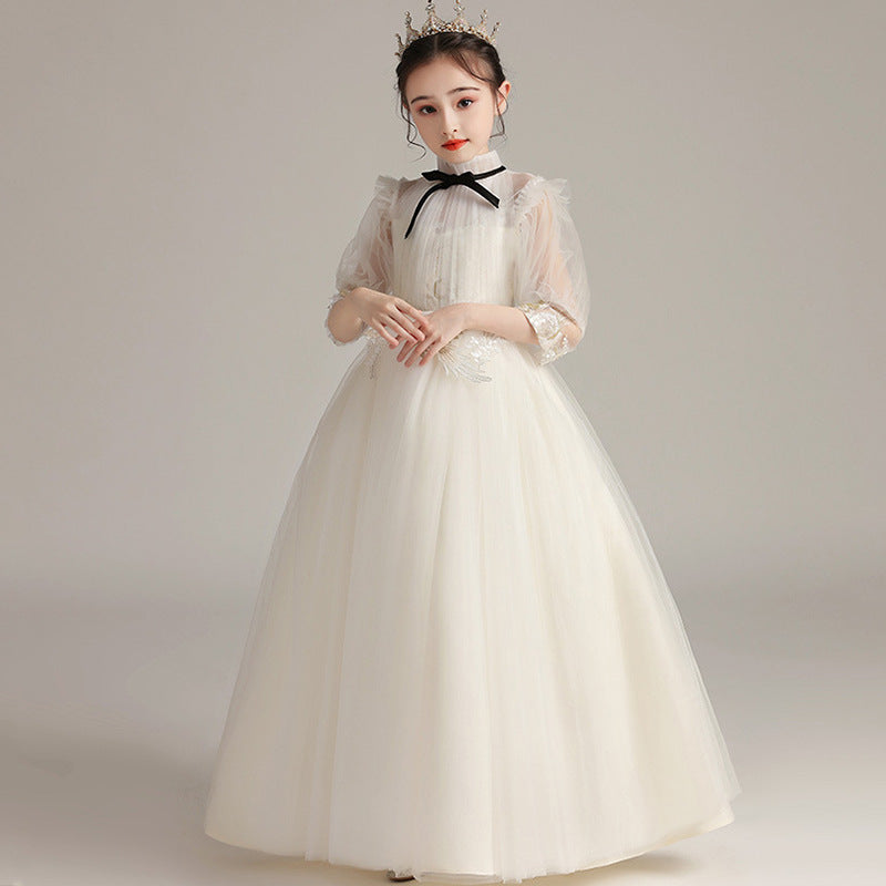 Kids Fashion Lace Wedding Party Dress - Hiccupzz