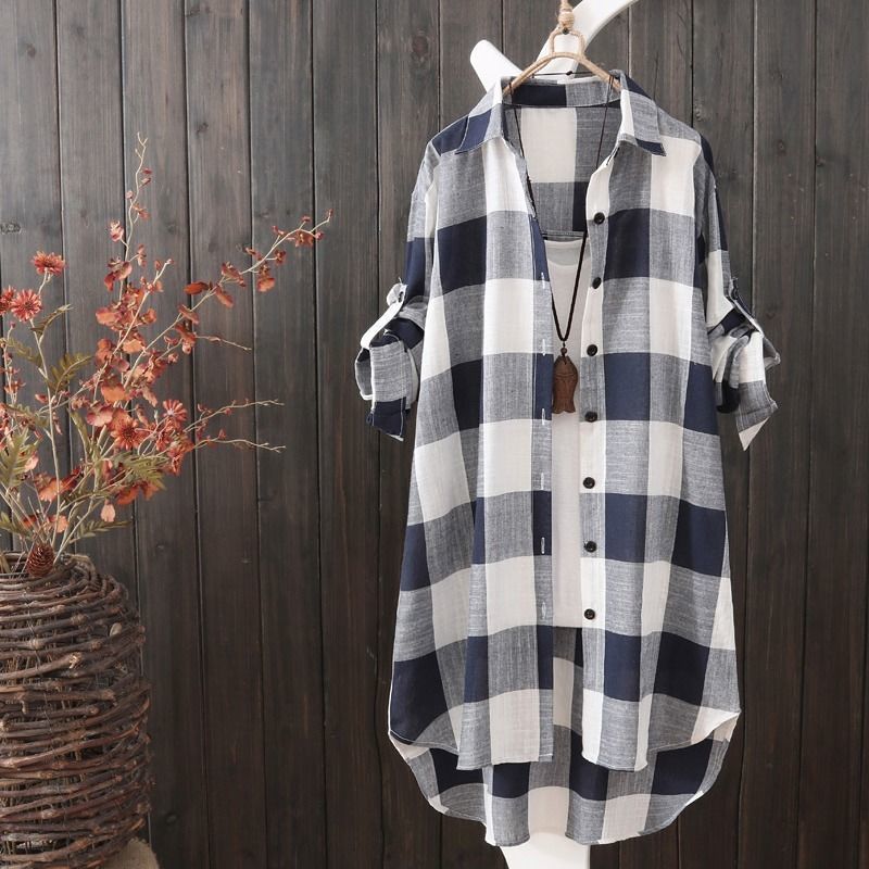 Sunscreen Suit Female Student Plaid Jacket