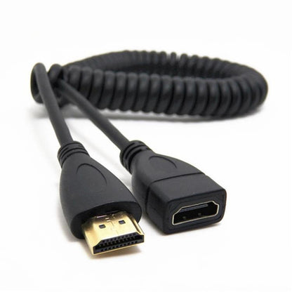 Standard HDMI To High Definition Spring Cable - Hiccupzz